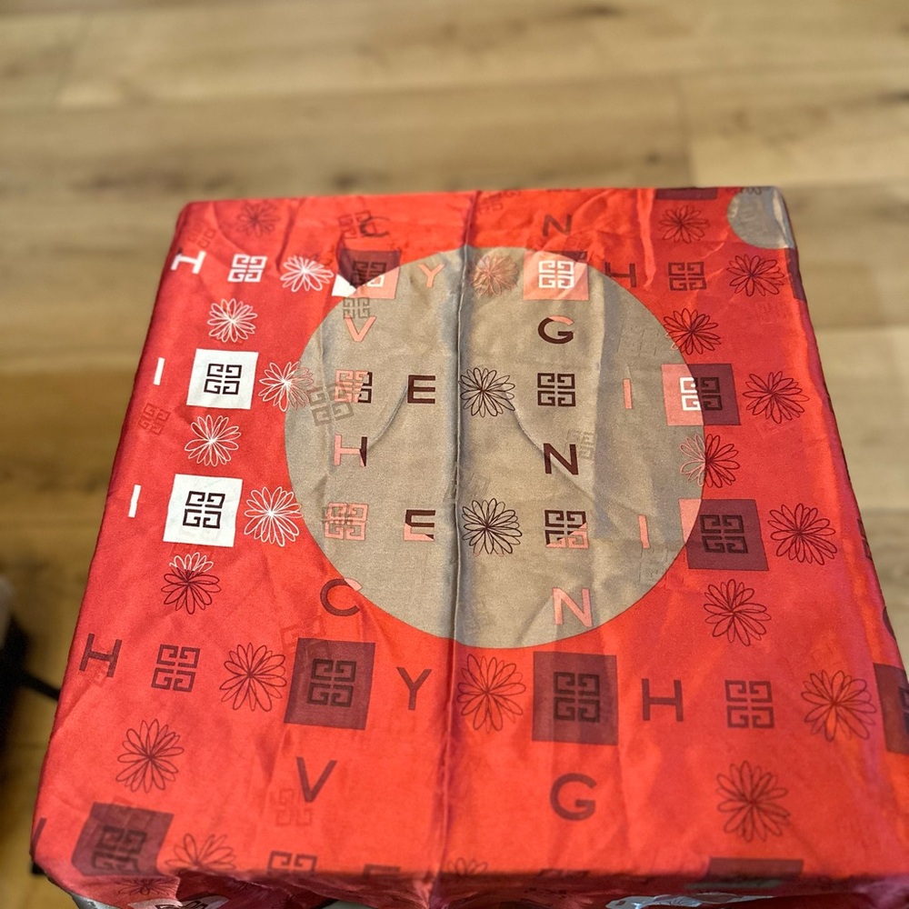 Authentic Givenchy Red Scarf